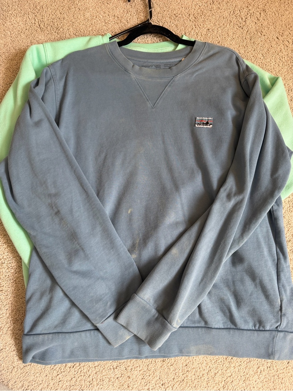 Patagonia Men's Crewneck Sweatshirt in Slate Blue